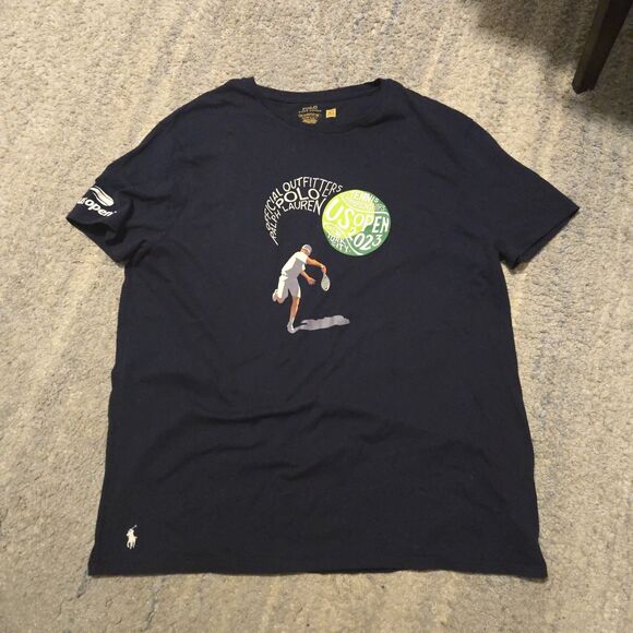 US Open 2023 Polo Golf Ralph Lauren Men’s T-Shirt Size XXL Blue USGA - Picture 1 of 5